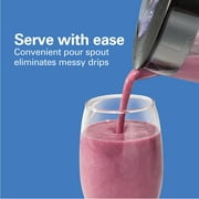 Hamilton Beach Smoothie Blender, 56 oz. Jar, 10 Speeds, New, Black, 50190F
