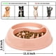 thumbnail image 2 of Cuencos para perros Meskcv Comedero lento antigluping Rosa, 2 of 5