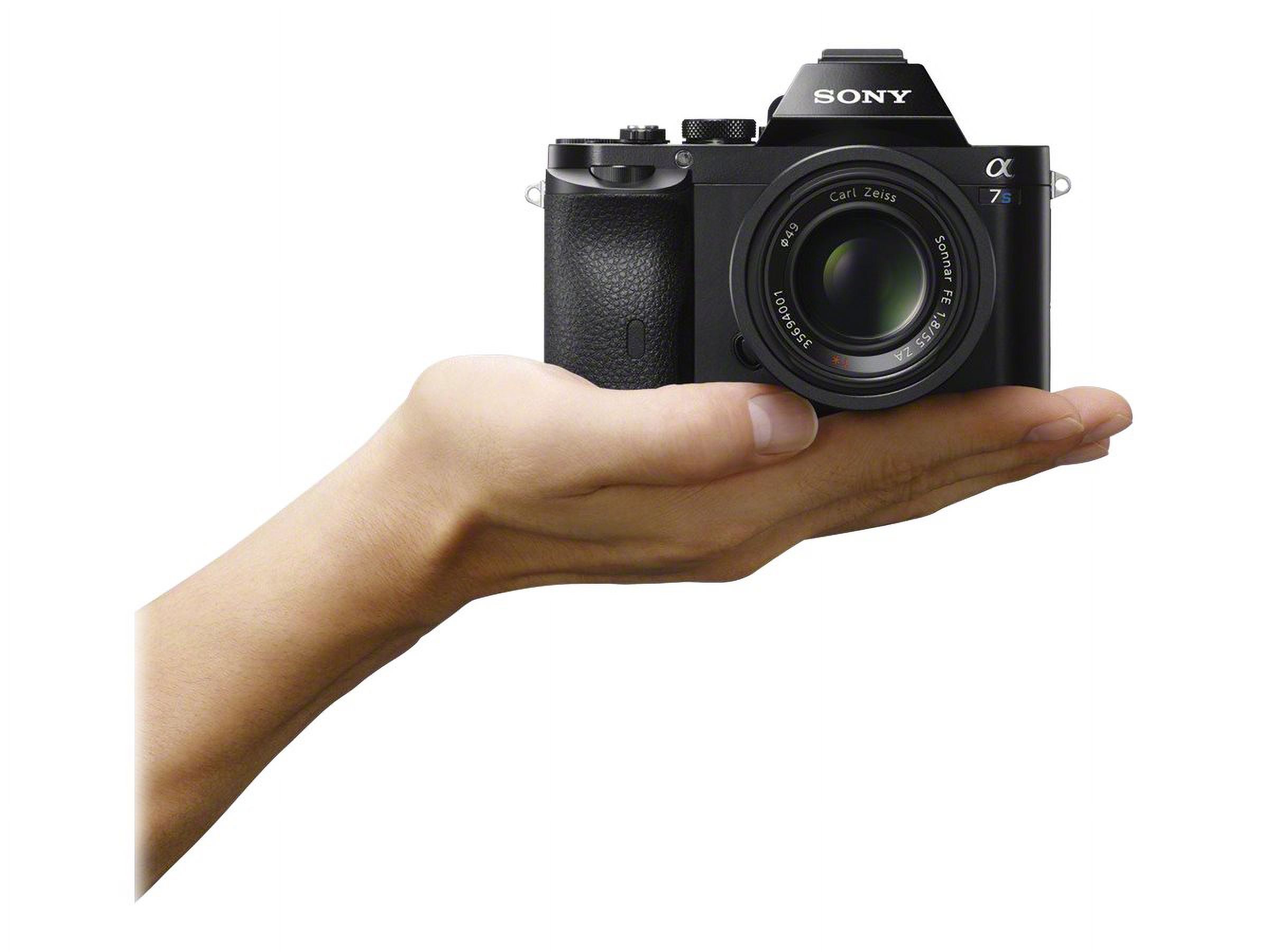 Sony a7s ILCE-7S - Digital camera - mirrorless - 12.2 MP - Full Frame -  1080p / 60 fps - body only - Wireless LAN, NFC - black