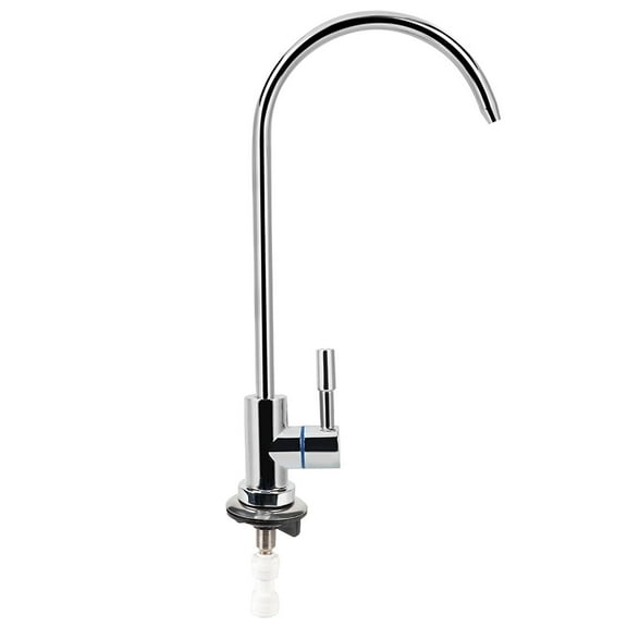 LIYJTK Reverse Osmosis Faucet, RO Water Faucet Brushed Nickel,Filtered Water Dispenser Faucet,Purifier Filtration Drinking Faucet for Kitchen Sink,Beverage Faucet,Lead-Free