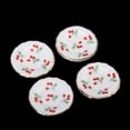 thumbnail image 4 of 15pcs Dolls House Miniature Ceramic Tea Set Red Cherry 1/12 Scale, 4 of 7