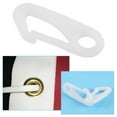 12Pcs Flag Pole Clip Snap Hooks Flag Clips Flag Pole Accessory Attach