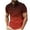 Red, variant on Teissuly Men's Casual Gradient Short Sleeved Lapel Button Up T-shirt Top