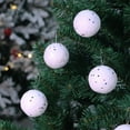 thumbnail image 4 of HomeKingdee Christmas Ornaments Balls, Glitter Snowball Ornaments for Christmas Tree, Plastic Hanging Christmas Tree Balls for Xmas Wedding Party Decorations, 4 of 6