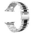 thumbnail image 1 of Correa para Apple Watch 7 6 5 4 3 2 1 Correa de pulsera de acero inoxidable de metal para iWatch Series 42MM / 38MM / 40MM / 44MM / 45MM / 41M Tan Jianjun unisex, 1 of 2