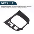 thumbnail image 4 of Cubierta del Panel de Cambio de Marchas Unique Bargains para Mazda CX-9 2016-2020 Negra Fibra de Carbono Interior Unique Bargains, 4 of 6