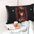 thumbnail image 6 of Hazbin Hotel Pillowcases Soft Pillow Holder Decorative Cushion Cover Home Decor Rectangular Throw Pillow Covers 16"X24", 6 of 9