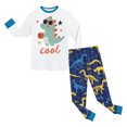 thumbnail image 5 of Hessimy Toddler Boys Girls Spring 2Pcs Thermal Underwear Long Sleeve Shirt Leggings Soft Casual Clothes, Spring Thermal Leggings(White,3-4 Years), 5 of 5