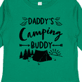 thumbnail image 4 of Inktastic Daddys Camping Buddy Boys or Girls Long Sleeve Toddler T-Shirt, 4 of 5