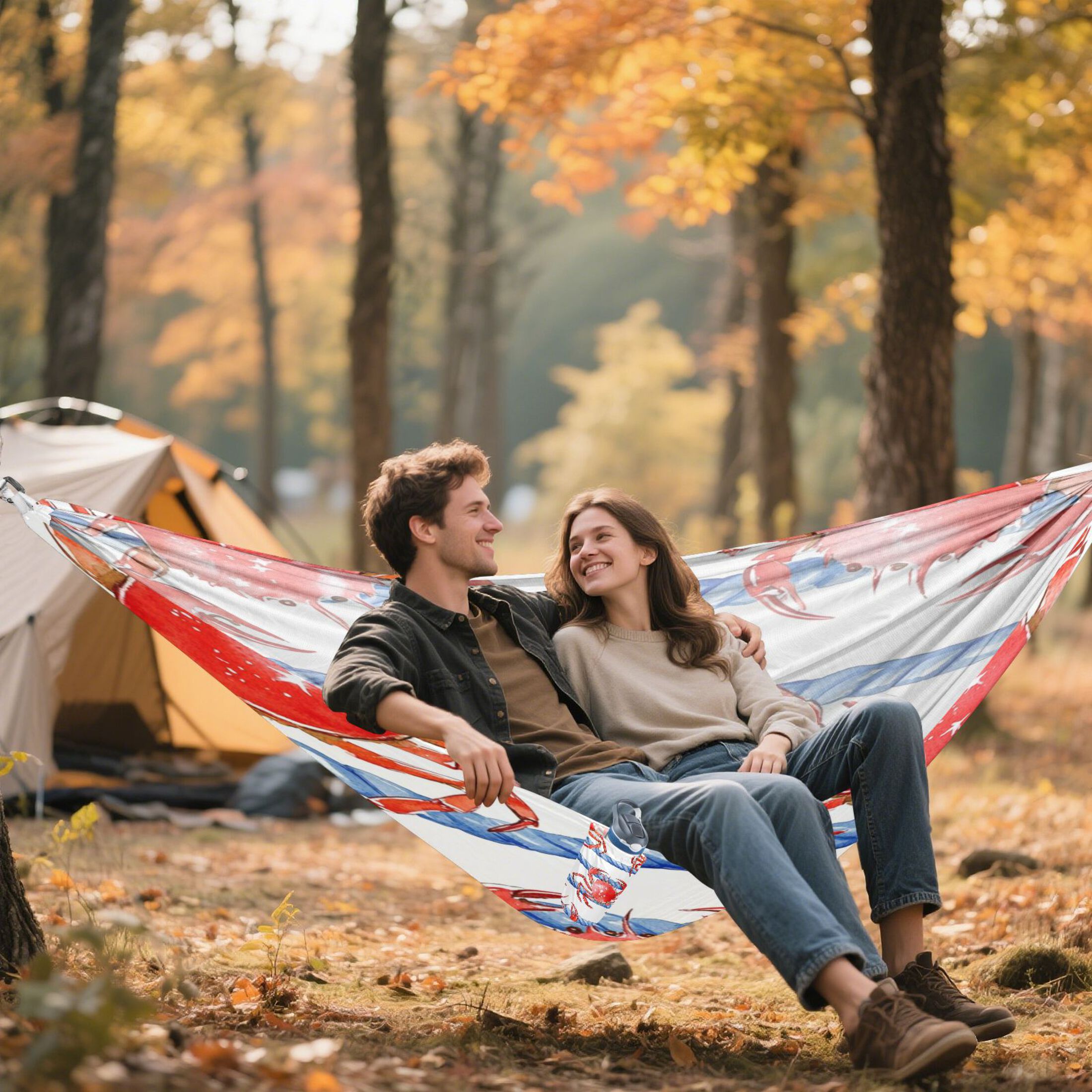 Hammock Camping Hammock Nylon Portable Hammock Travel Camping Hammock Super Cute Crab