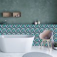 thumbnail image 4 of 10PCS Self Adhesive Tile Stickers 10x10cm Wall Stickers Kitchen Tile Stickers, Tile Sticker Adhesive Tile Sticker for Home, Kitchen, Bathroom, 4 of 5