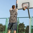 thumbnail image 5 of Sikiie Leopard And Zebra1 Basketball Jersey Reversible Men's Mesh Athletic Sports Shirts Training Practice S-4XLXX-Large, 5 of 6
