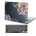 thumbnail image 3 of KSK KAISHEK for MacBook Air 13 inchs Case 2018 - 2022 Rel. Model A1932/A2179/A2337 m1, Plastic Protective Case Hard Cover + Black Keyboard Cover, Flowers 85_2, 3 of 5