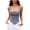 Blue, variant on Staron Women's Casual Tank Top Square Neck Sleeveless Solid Denim Fashion Basic Comfy Relaxed Loose Fit Summer Vest, Blue M