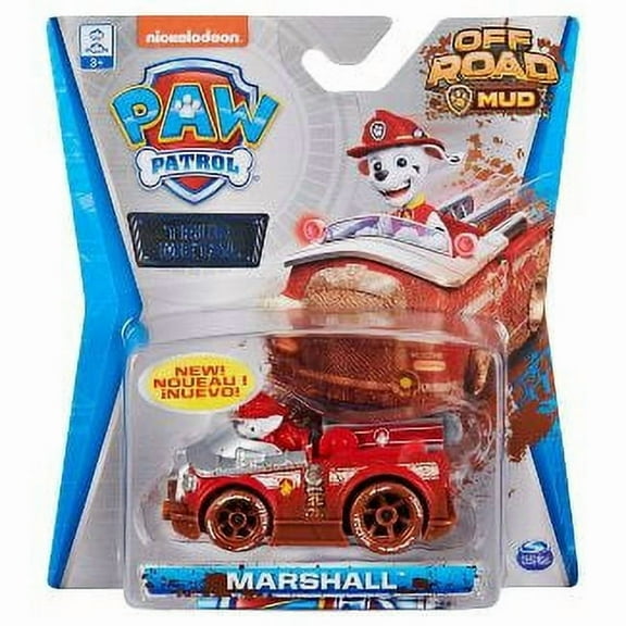 Paw Patrol True Metal Off Road Mud Marshall Diecast Toy Vehicle