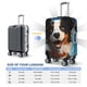 thumbnail image 4 of Fotbe Playful Smile Cute Dog Funda Protectora para Equipaje, Antirrayones y Resistente a la Suciedad, Compatible con Maletas de 18 a 32 Pulgadas-X-Large, 4 of 7
