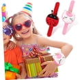 thumbnail image 5 of 2 Piezas Anillo Monedero Monedero Pin Monedero Pulseras de Bofetada para Niños Pulsera de Bofetada de Felpa Regalos Infantiles Cartera de Dibujos Animados Animales de Peluche para Bebés Pulseras a Pr, 5 of 5