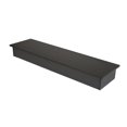 thumbnail image 1 of Econoco WD6016-BK Wood Platform Bases for Glass Cubbies, Black Melamine, 1 of 1
