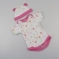 thumbnail image 3 of Cute Bear Romper Pants Hat Bib Calcetines para 17 '' - 18 '', 3 of 9