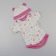 thumbnail image 3 of Oso Romper Pantalones Sombrero Babero Calcetines Trajes para 17-18 Pulgadas baby Girl Dolls Accesorios Hugo juego de muñecas, 3 of 10