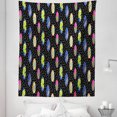 thumbnail image 1 of Surfboard Tapestry, Colorful Boards in Memphis 80s Retro Style Abstract Summer Themed Fun Pattern, Fabric Wall Hanging Decor for Bedroom Living Room Dorm, 5 Sizes, Multicolor, by Ambesonne, 1 of 1