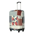 thumbnail image 2 of Bixox Washable Patchwork In Country Style Printed Luggage Cover, Fashion Suitcase Protector Fits for Medium luggage, 2 of 8