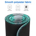thumbnail image 3 of Long Mouse Pads for Desk,Turquoise Floral and Petal Pattern Desk Mats on Top Of Desks, Desk Mouse Pad Extra Large with 3mm Non-Slip Base and Stitched Edge for Gaming,Office,Work,Home 47.3"x23.6", 3 of 6