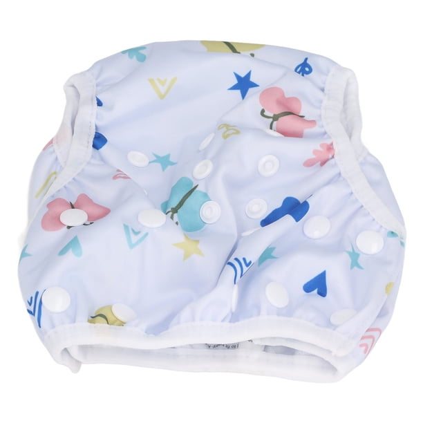 Pañal De Ducha Para Natación Para Niños Pequeños, Envoltura Elástica, Cómodo Pañal De Natación Para Bebé, Reutilizable, Lavable Para Clases De Natación
