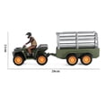thumbnail image 4 of Miniature Driver Figure Scene Model Railway Layout Home Desktop Decor Toy motoycle, 4 of 5