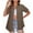 Brown A, variant on Zpanxa Women's Tropical Print Shirt Casual Button Up Short Sleeve Hawaiian Style Summer Beach Top