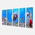 thumbnail image 2 of Underwater Universe Panorama - Impression sur Toile Paysage, 2 of 3