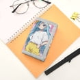 thumbnail image 7 of JIALIOU Nylon Trifold Card Wallet with ID Window Zipper Pocket for Men Women Teen Lovely Long Hair Girl, 7 of 7