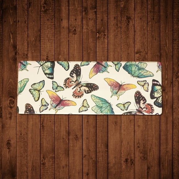  Kitchen Mat Cushioned Anti-Fatigue Kitchen Rug Waterproof Non-Slip Heavy Duty 17.7x47inch