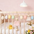 thumbnail image 6 of Colorful Easter Bunny Figurines - Set of 4 Hanging Ornaments for Easter Table Decor, Spring Tea Party & Baby Shower Centerpiece, Cute Plush Rabbit Decorations, 6 of 6