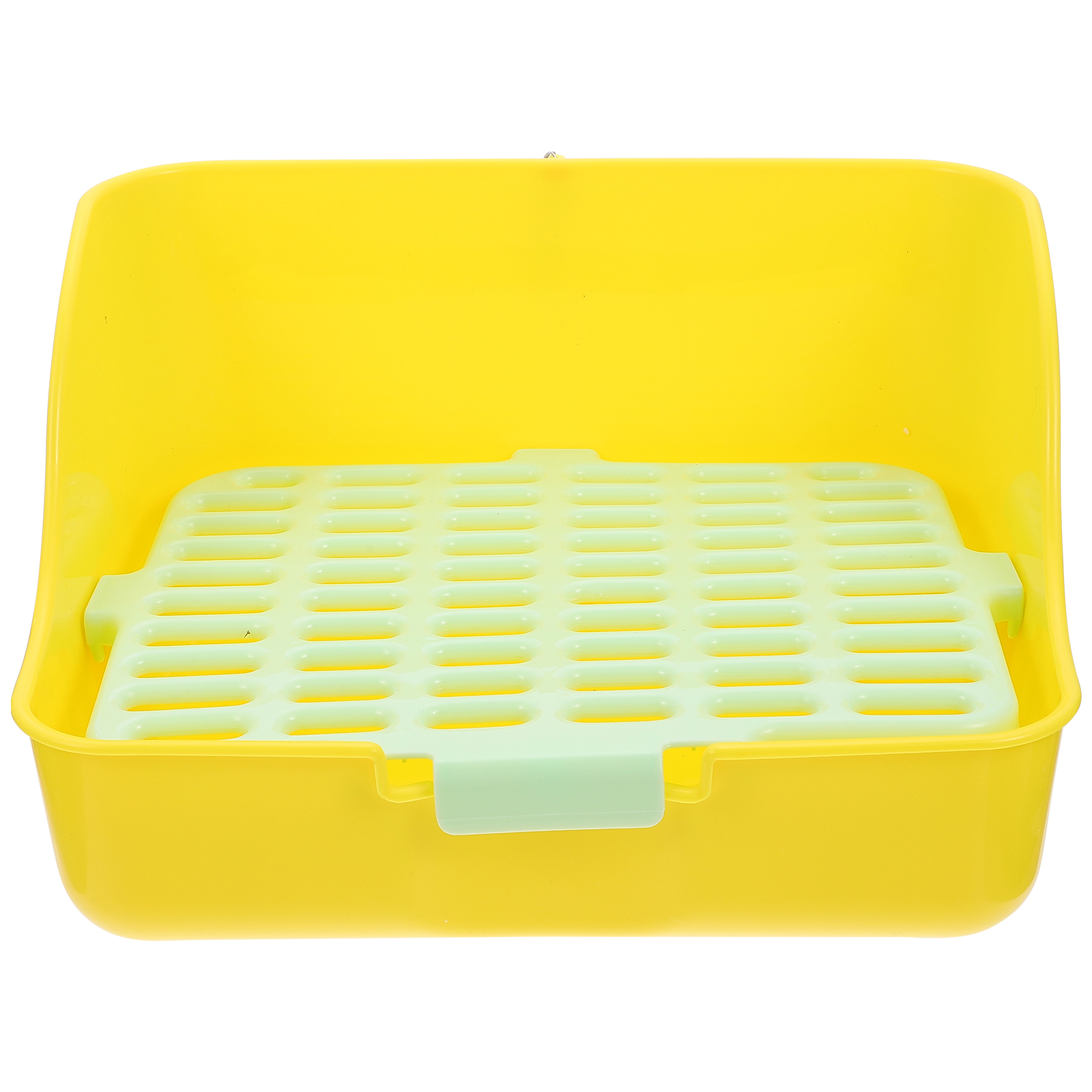 OUNONA Rabbit Litter Box Pet Toilet Potty Trainer Corner Small Animals