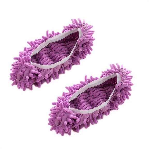 Dust Mop Slippers Home Floor Cleaning Mopping Shoes Water Uptake Foot Socks Mop Caps MultiFunction Cleaning Shoes