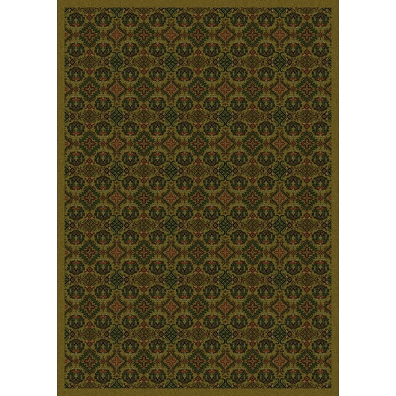 Milliken Design Center Area Rug TURKOMAN LIGHT TOBACCO Turkoman Light Tobacco 7' 8" x 10' 9" Rectangle