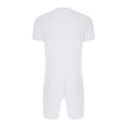 thumbnail image 4 of TTAO Men's Anti-Strip Adaptive Jumpsuit Short Sleeve Adaptive Rompers for Elderly Special Needs Patients White M, 4 of 7