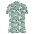 thumbnail image 6 of GaThRRgYP Women's Short Sleeve Tops for Summer Fun,Women's Crew-neck Pleated Short-sleeved Pullover Casual Print Loose Top Green XXL, 6 of 7