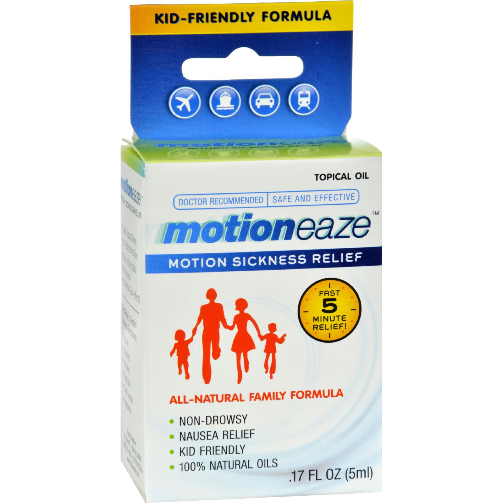 Beaute De Maman Motion eaze Motion Sickness Relief, 5 ml