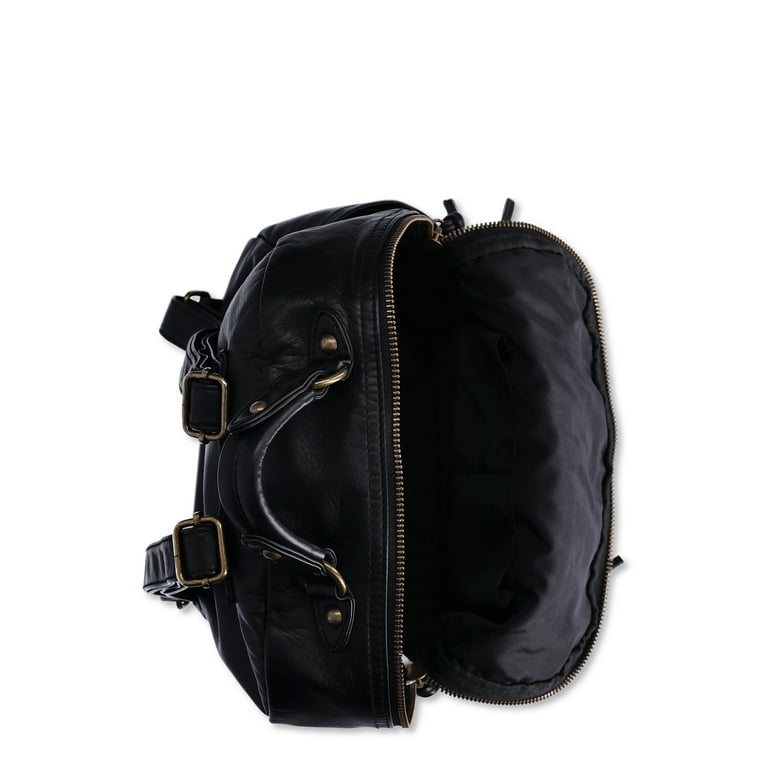 No Boundaries Women s Natalie Mini Backpack Black Pebble