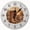 10inch, variant on 2D Flat Wooden Wall Clock,Live Laugh Love Retro Solid Wood Wall Clock, Quiet Quartz Movement Easy Install Hanging Clock - AA Battery Not Included