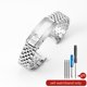 thumbnail image 3 of Para Rolex Log 20 mm para hombre, resistente al agua, de alta calidad, antioxidante, interfaz curva sólida, acero inoxidable, accesorios de repuesto para relojes, 3 of 5