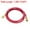 Red, variant on Uxcell 3.94ft 1/4 SAE Thread 600PSI Refrigeration Charging Hose Tube Rubber Yellow