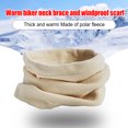 thumbnail image 4 of Advancent Calentador de cuello colores surtidos térmico cómodo cuello polaina espesar gran textura accesorios de ciclismo pañuelo para el cuello para Suministros térmicos Beige Advancent HA059437-09, 4 of 6