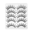 thumbnail image 1 of Ofertas Únicas 5 Pares de Pestañas Postizas Suaves 3D para Maquillaje Negro 3D-05, 1 of 4