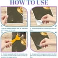 thumbnail image 3 of 4 Sheets Princess Horse Furniture Transfers Stickers 6x12inch Women Flowers Rub on Transfer UV Self-Adhesive Stickers Wall Art Craft, 3 of 7