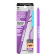 thumbnail image 3 of (2 pack) Maybelline Tattoo Studio Waterproof Eyeliner Pencil Makeup, Rich Amethyst, 3 of 9