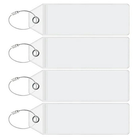 4 Pcs Cruise Baggage Tag Lightweight Portable Tags for Luggage Travel Accesories