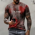 Jzuxvd Bloody Problem Solved Men Shirt Hallooween Party Tshirt Halloween Bloody Crew Neck Short